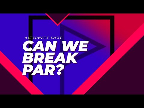 Can we break Par? Alt Shot VLOG on TrackMan SIM