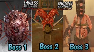 Endless Nightmare 4 Prison All Ending - All Boss Fight | Pro Gamer