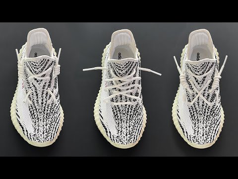 HOW COOL TO LACE UP YEEZY BOOST 350 (4 WAYS)