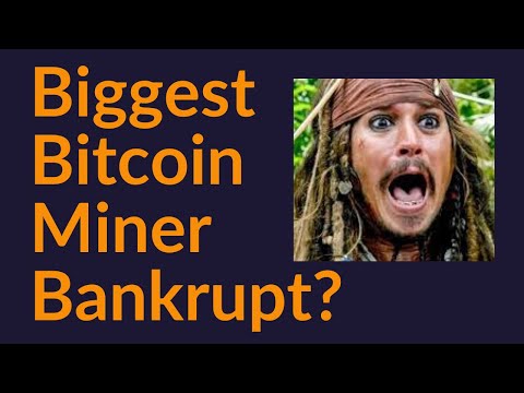 Biggest Bitcoin Miner Bankrupt?