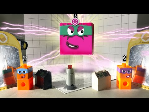 Numberblocks Now in 3D (Octonaughty Returns) : A Numberblocks Story || Keith's Toy Box