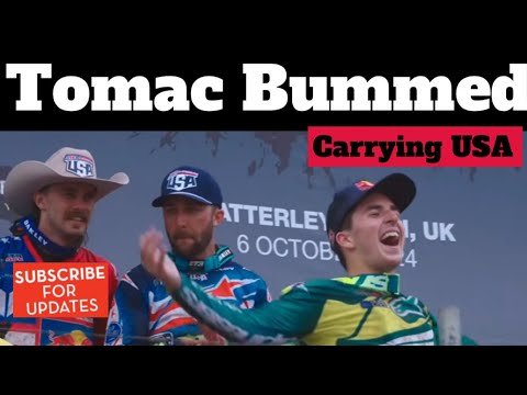 Tomac Bummed  - CARRIED TEAM USA