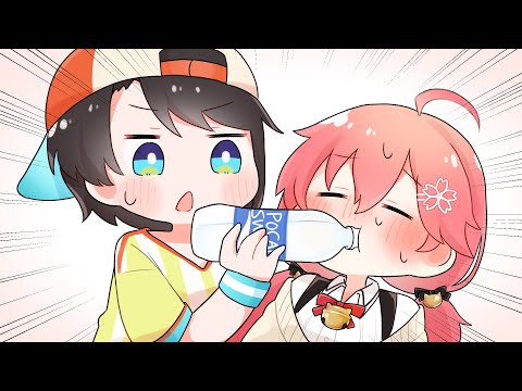 【手描き】ホロメンを飲み物に例えるみこち【ホロライブ/さくらみこ】