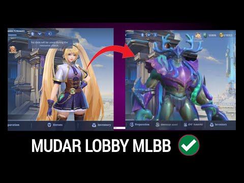 Como alterar o personagem do lobby no Mobile Legends || Alterar o lobby no Mobile Legends