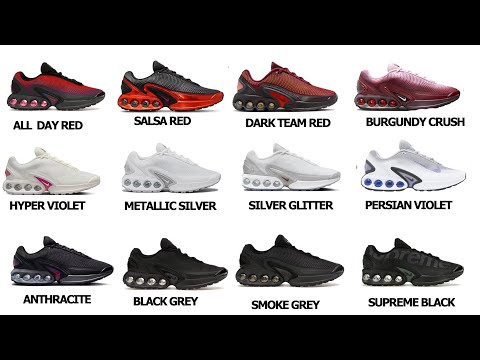 ALL PAIRS OF AIR MAX DN WITH NAMES