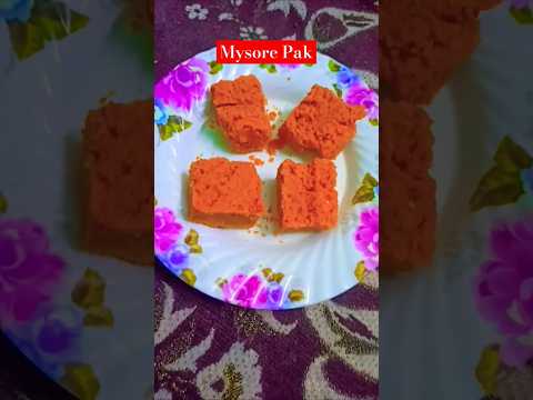 Mysore Pak #mysorepak #food #cooking #shorts #ytshorts #subscribe #aliyaskitchen