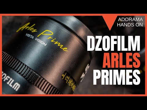 DZOFILM Arles Primes T1.4 Vista Vision Cinema Lenses | Lens Test