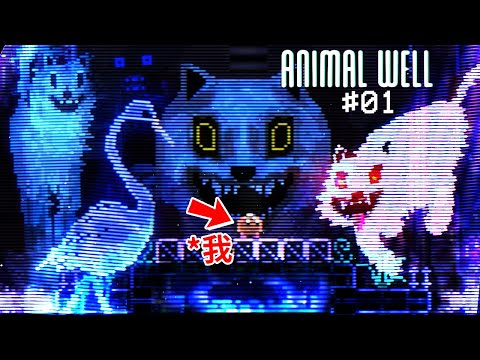 (*有料Game) 我們受困在一個都是 [詭異動物] 的下水道裡!? - 第一集 [Animal Well](全字幕)