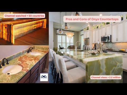 Pros and Cons of Onyx Countertops | Know About The Pros And Cons Of Onyx Countertops