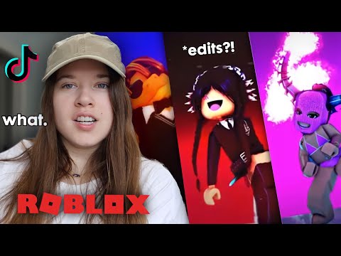 reacting to tiktok roblox edits...