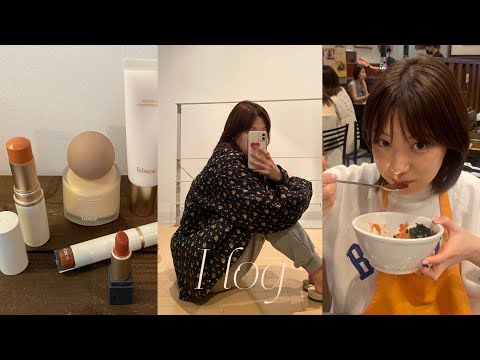 vlog,セマウル食堂,🇰🇷Hince,美容バリ、秋服,アヒルストア🐥