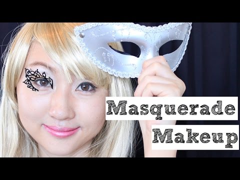 ♡Halloween makeup  Masquerade Look♡