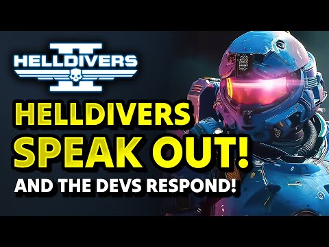 Helldivers 2 - Helldivers Speak Out and Devs Respond! Armor Sets Transmog and More!