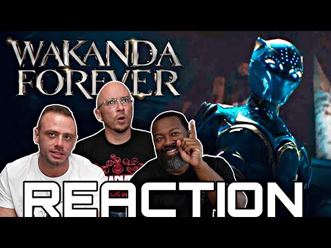 WHO'S IN THE SUIT?!?! Wakanda Forever Trailer REACTION!!!