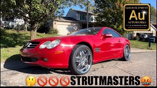 Strutmaster vs Silver’s Neomax Coilovers 👉 2006 Mercedes SL500 R230 Conversion