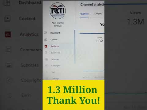 Thank You! for  1.3 Million plus Views #shorts #reels #thanks  #youtubeshorts #rctigyan #1million