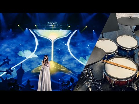 《Aimer Live in Saitama Super Arena "night world" 2021》3. トリル Drum Cover (with lyrics)