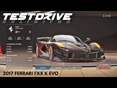 TDU Solar Crown | 2017 Ferrari FXX K Evo Gameplay | Test Drive Unlimited SC | TDU3