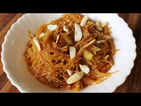 Dry Fruit Sewaiyan/ Sweet Sewaiyan without milk/ Meethi Sewaiyan Recipe