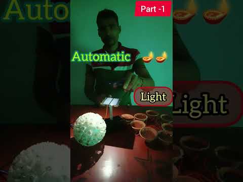 automatic light project | light project 💡⚡#viral #science #shorts#amazingcb#diwali