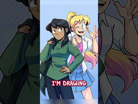 Drawing my OLDEST OCs! | #shorts #artchallenge