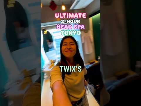 ULTIMATE 3 Hour Head Spa By ASMR Twix In Tokyo!