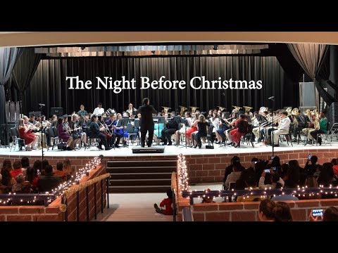 Center ISD 7th and 8th Grade Christmas Band Concert 2017