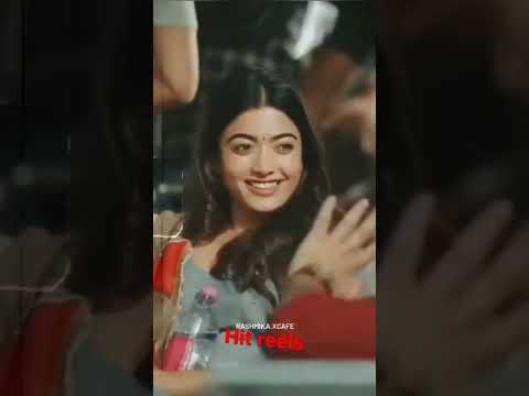 rashmika mandanna cute smile reaction #shorts #rashmikamandanna #reaction #cute #dance