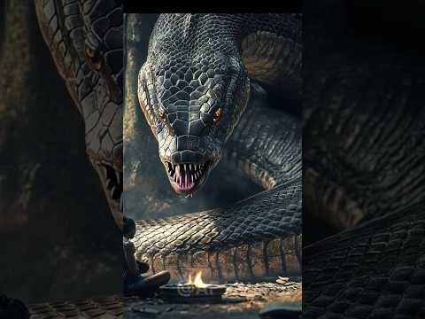 Titanoboa the most dangerous snake😱😱| snake video |#shorts #snake#snake #anaconda #bigsnake