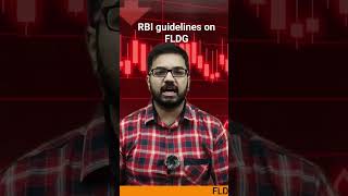 What is FLDG in FINTECH? #finance #fintechnews #rbi #fldg #india #digitalloan #guidelines