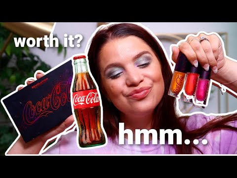 COCA-COLA COLLECTION REVOLUTION BEAUTY REIVEW