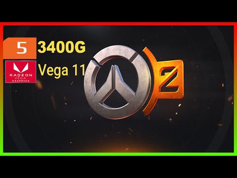 Overwatch 2 | Ryzen 5 3400G Vega 11 2x8 (2666MHz) 16GB RAM