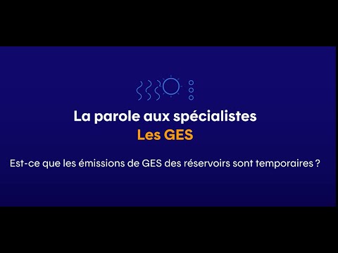 Est-ce que les émissions de GES des réservoirs sont temporaires?