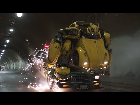 범블비 도주 장면 | 범블비 (Bumblebee, 2018) [4K]