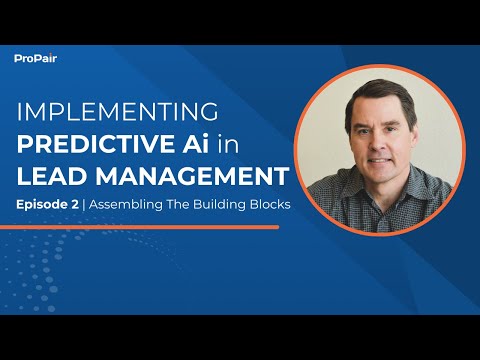 Get Your Data Right! | Predictive AI in Lead Management  Episode 2