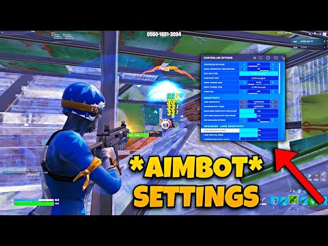 The *BEST* Controller Settings For INSANE AIMBOT + 100% Accuracy 🎯 Fortnite Chapter 5 Season 3