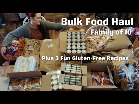 Bulk Food Haul ~ 3 Gluten-Free and Dairy-Free Baking Recipes