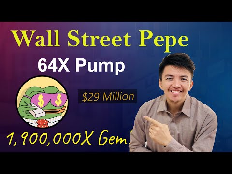 Wall Street Pepe 64X Pump | Wall Street Pepe Presale Update | $Wepe Token $29 Million in 12 Days