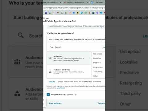 Use A List In Your LinkedIn Ads #digitalmarketing #linkedin #entrepreneur