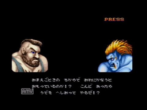 【SFC】ストリートファイター2　ザンギエフでプレイ#3　難易度Lv7【Street Fighter 2】