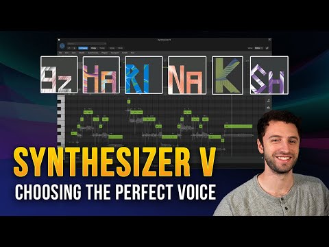 Choosing the perfect voice with Synthesizer V | Josh Weinfeld