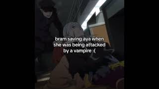 Bram saving Aya when she being attacked by a vampire ( BSD edit )