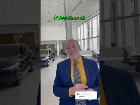 Asking Volvo Employees Their Car Payments… #carfinance #shorts