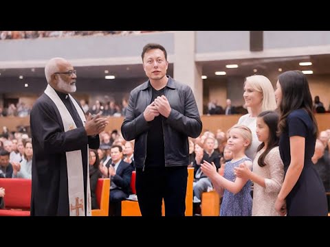 Elon Musk And His Family Witnessed A Miracle Inside The Church, Then Immediately Accept Jesus