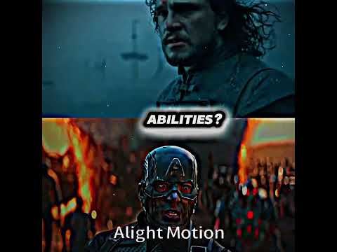 Jon Snow (Game of Thrones) vs Captain America (MCU) #mcu #vsedit #edit #gameofthrones #debate