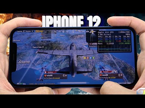 iPhone 12 test game PUBG Mobile 2024 | Apple A14