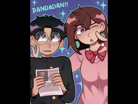 Momo and Okarun Speedpaint‼️ // #dandadan #ダンダダン #shorts #art #anime