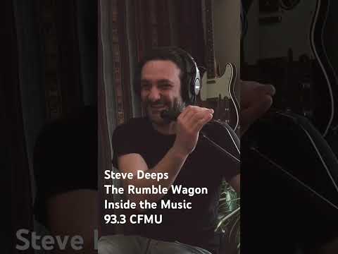 Inside the Music with Steve Deeps of The Rumble Wagon on 93.2 CFMU #music #podcast #radio #singer