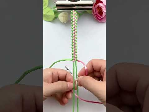 Acacia knot bracelet, braiding skills sharing, simple braiding bracelet tutorial, handmade DIY b