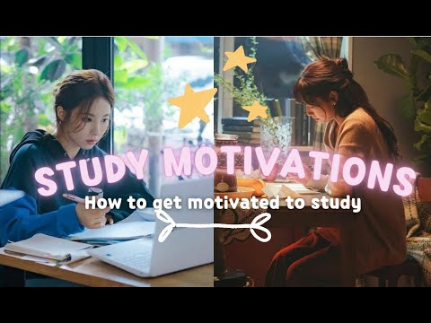 STUDY MOTIVATIONS | How to get MOTIVATED to STUDY 📚💗